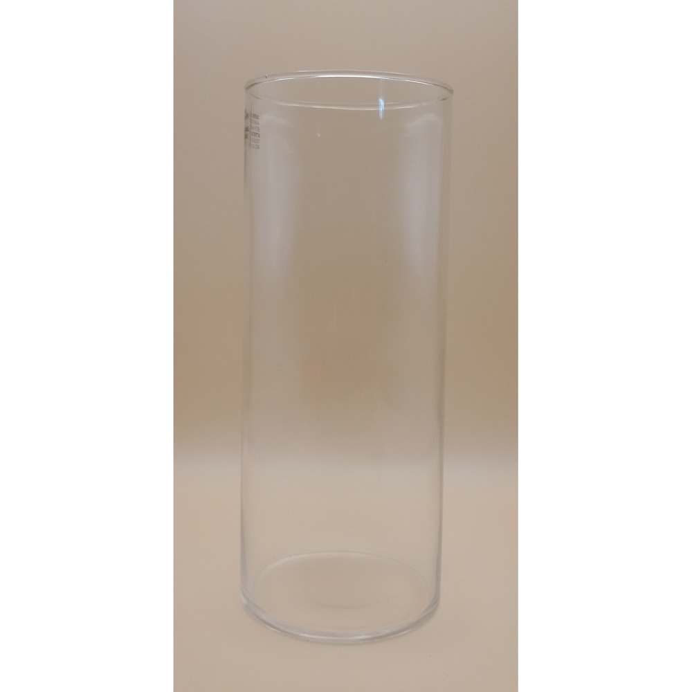Clear Glass Cylinder Vase 9 Inch Tall Round Floral Centerpiece Home Decor - Picture 2 of 4